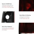 Smoke Red Lens Oe-style Tail Light Lamp Assembly For 1997-2003 Ford F150 1999-2007 F250 F350 Superduty Pickup Truck Driver