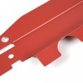 High Performance Radiator Shroud Pulley Belt Cover Combo Compatible With 2008-2012 Subaru Wrx Sti Red