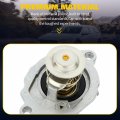 Ocpty Thermostat Housing Fit For Dodge Sprinter 2500 2007-2008 For Freightliner Engine Coolant Assembly Replaces 2722000515