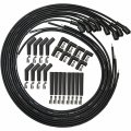 Moroso 73749 Universal Ultra 40 8 5mm Black Spark Plug Wires Fits Gm Ls Coils Includes 90 135 And Straight Ends 