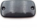 Httmt- Usmt249-006-cn-nologo- Carbon Front Brake Fluid Reservoir Cap Cover For 2003-2006 Cbr 600rr 2005 