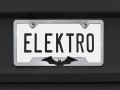 The Batman Movie 2022 Chrome Metal Open License Plate Frame