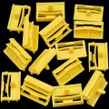 Rexka 15pcs Rocker Panel Moulding Clip Yellow 51777166869 For Bmw E90 E 91 325i 328i 330i 