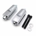 Httmt- Chrome Spike Frame Sliders Crash Protector Compatiable With Yzf R1 2004-2006 P N Mt290-001-cd