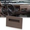 Dash Fuse Panel Cover For Chevy Gmc Truck 1988-1994 Fit Blazer Yukon 1992-1994 Suburban Brown