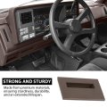 Dash Fuse Panel Cover For Chevy Gmc Truck 1988-1994 Fit Blazer Yukon 1992-1994 Suburban Brown