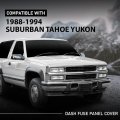 Dash Fuse Panel Cover For Chevy Gmc Truck 1988-1994 Fit Blazer Yukon 1992-1994 Suburban Brown