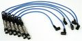Rc-vwc034 Spark Plug Wire Set 6 Blue Silicone Wires With Stainless Steel Terminals For Cars And Trucks 