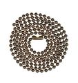 Chain Bead W Con No 6 3ft Brz 