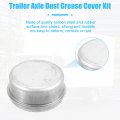 X Autohaux 4pcs 2 72 Trailer Axle Dust Cap Cup Grease Cover For Dexter Ez Lube Camper 7000 To 8000 Lb Wheel Hub Bearing