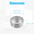 X Autohaux 4pcs 2 72 Trailer Axle Dust Cap Cup Grease Cover For Dexter Ez Lube Camper 7000 To 8000 Lb Wheel Hub Bearing