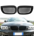 Topteng Front Kidney Grill Grille Matt Black Fit For Bmw E81 E87 Sport 1 Series 2004-2007