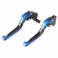 Al-mart Motorcycle Adjustable Folding Extendable Brake Clutch Levers Set Compatible With Su-zuki Gsxr750 R Rf600r Rgv250