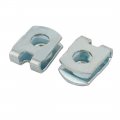 Uxcell Fit M4 Screw 65mn Spring Steel U Clip Nut Silver Tone 15mm X 11 5mm 24pcs