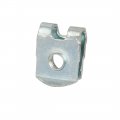 Uxcell Fit M4 Screw 65mn Spring Steel U Clip Nut Silver Tone 15mm X 11 5mm 24pcs