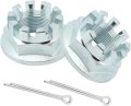 Wantone Racing 2pcs Rear Axle Castle Nuts 20mm Replacement For Honda Atv Fore-man Rancher Recon Trx 250 350 400 420 450 500
