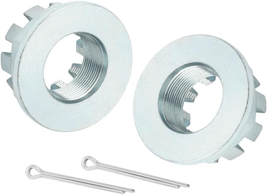 Wantone Racing 2pcs Rear Axle Castle Nuts 20mm Replacement For Honda Atv Fore-man Rancher Recon Trx 250 350 400 420 450 500