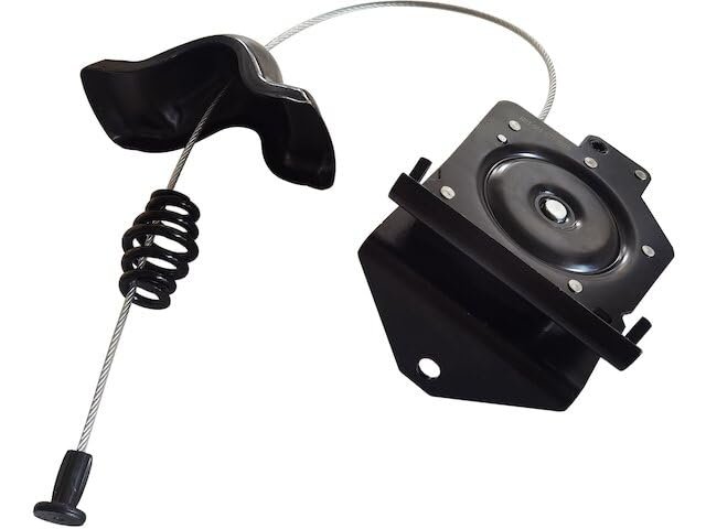 Spare Tire Wheel Hoist Winch For 2011 To 2019 Chevy Silverado 3500 Hd With Single Rear Black