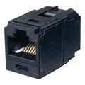 Panduit Mini-com Cat6a 10gig Rj45 8p8c Coupler Module Black Cc6x88bl 
