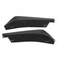 Universal Rear Bumper Lip Splitter Qiilu1 Pair Of Car Modified Canard Diffuser Spoiler Fins Carbon Fiber