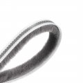 Uxcell Brush Weather Stripping 5m 16 4ft Card-slot Seal Strip Pile Weatherstrip Sweep Elastic For Door Window 7x8mm Wxh