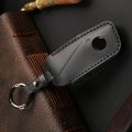 Car Key Fob Cover Genuine Leather Withchain Key Ring Case Holder Protector For Bmw X7 I7 Ix Xm X5 G70 2024 2023 2022 