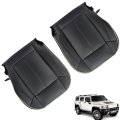 Driver Passenger Side Bottom Leather Seat Cover Replacement For H-3 Sport Utility 4-door 2006-2010 