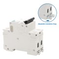 Baomain 40a Ac Miniature Circuit Breaker 400v 50hz 6000a 2 Pole C65 Mcb Din Rail Mounting Mbm6c