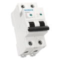 Baomain 40a Ac Miniature Circuit Breaker 400v 50hz 6000a 2 Pole C65 Mcb Din Rail Mounting Mbm6c