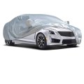 Sedan Cover Car Dustproof Waterproof All Weather Weatherproof Ultraviolet Rays Sun Protection Foldable Silver Universal For 