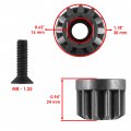 Caltric Steering Gear With Sector Plate Compatible Redmax Gt2454f Gt2654f Yt1842 Yt1846 Yt2242f