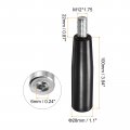 Uxcell Revolving Handle Grip 5pcs M12x100mm Dxl Threaded Handwheel Screw Knobs Crank For Industry Lathe Milling Machine