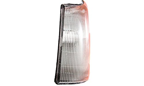 Evan-fischer Corner Light For 1993-1998 Jeep Grand Cherokee Plastic Clear Amber Lens Driver Side