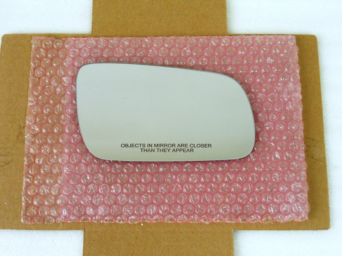 Check Size Heated Mirror Glass With Backing Plate For 1995-1999 Audi A4 A6 A8 S6 Passenger Side View Right Rh