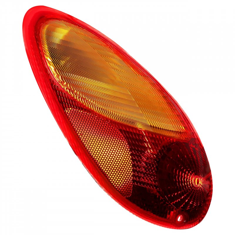 Hecasa Tail Light For 2001-2005 Chrysler Pt Cruiserlight Tail Lamp Brake Left Lh Replacement 5288743ag Ch2800145 W Bulb Driver
