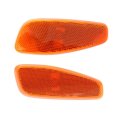 Front Side Marker Light Pair For Jeep Renegade 2015 2023 Amber Lens Capa Certified Driver And Passenger 68256050aa 68256049aa 