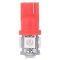 10pack Red T10 194 Led Light Bulb Bulbs Bright Instrument Panel Gauge Cluster Dashboard Instrument Gauges With 10pcs Scokets 