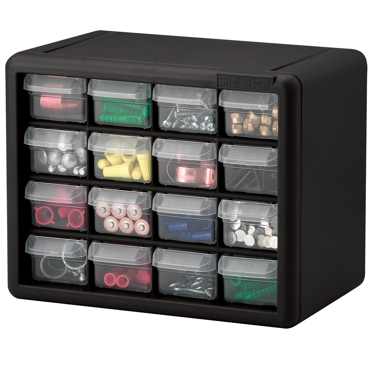 plastic parts storage hardware and craft cabinet