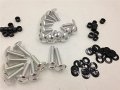 Hongk- Silver Normal Fairing Bolts Kit Compatible With 2003-2006 Kawasaki Ninja Zx6r Zx 636 Zx6rr B01bn0o1q4
