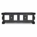 Hy1068122 Factory Style Front Bumper License Plate Mounting Bracket Compatible With Sonata Preferred Se 2020-2022 Matte Black