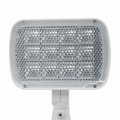 Lfi Lights Wet Location Rated Combo Green Exit Sign With Emergency White Housing All Led Two Adjustable Heads Hardwired Battery 