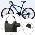 Alarmed Anti Theft Padlock Aluminum Alloy Security 110db Volume Waterproof Siren Alarm Lock For Motorcycle Bicycle Door Window 