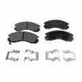 Front Brake Pad Set For Mitsubishi 3000gt 1999 Semi-metallic 2 Wheel Mb857837 