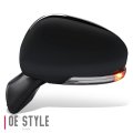 To1320352 Factory Style Driver Left Side Mirror Power Folding Adjust Heated Glass Turn Signal Compatible With Toyota Prius V