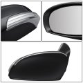 To1320352 Factory Style Driver Left Side Mirror Power Folding Adjust Heated Glass Turn Signal Compatible With Toyota Prius V
