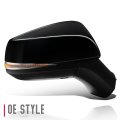 To1321385 Oe Style Passenger Right Side Mirror Manual Folding Power Adjust Heated Glass Turn Signal Blind Spot Detection Puddle