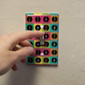 Vinyl Lp Records Rainbow Colored Background Plastic Wall Decor Toggle Light Switch Plate Cover 