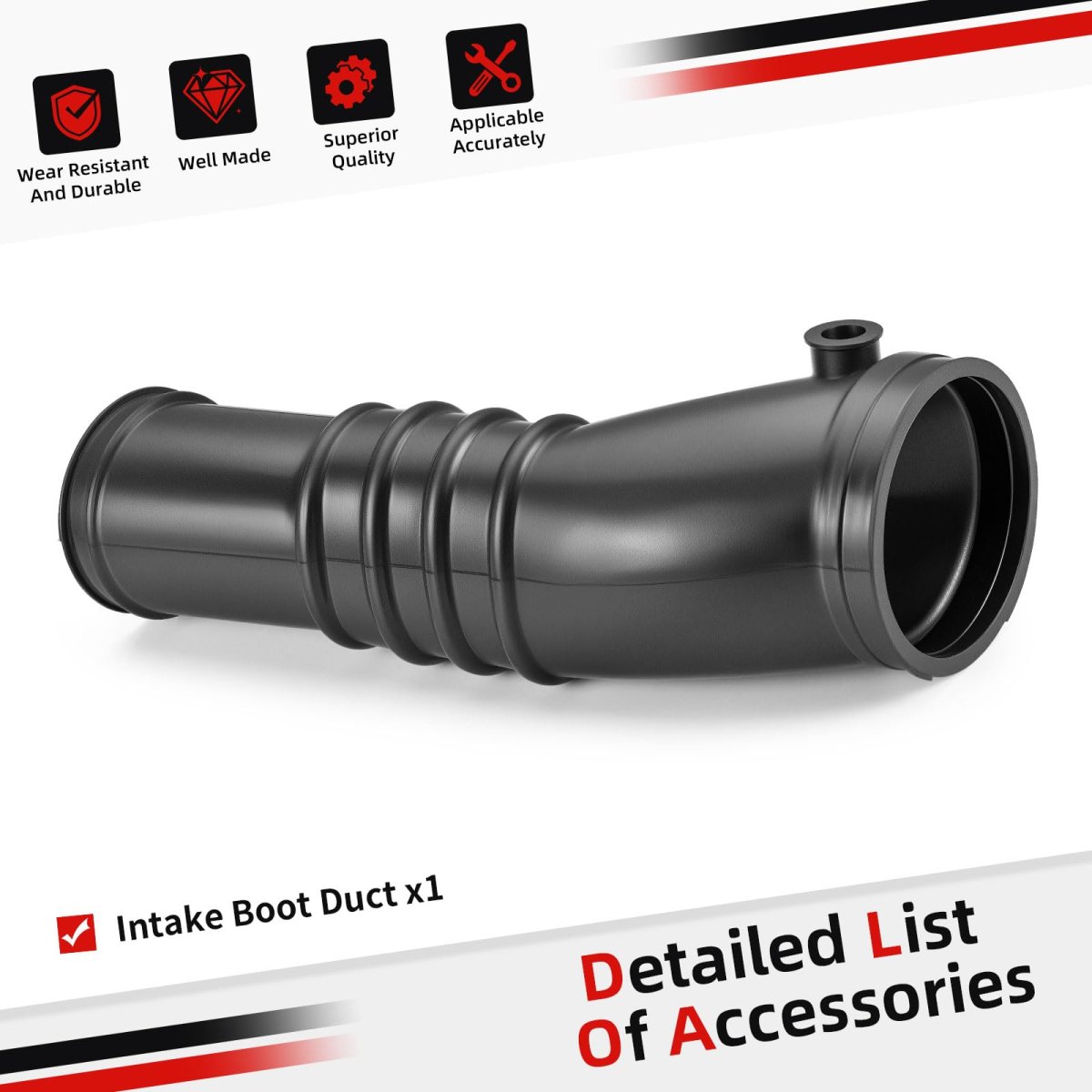 Air Intake Tube Boot Duct For Honda Sportrax 300 Trx300ex Trx300x 1998-2009 17253-hm3-l00