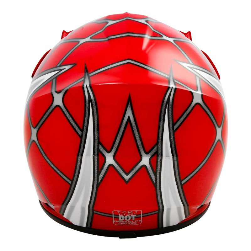 Kids Dirt Bike Helmet Youth Motorcycle Full Face Dot Certified For Motocross Atv Off Road Street With Goggles And Gloves Red