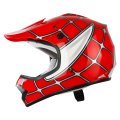 Kids Dirt Bike Helmet Youth Motorcycle Full Face Dot Certified For Motocross Atv Off Road Street With Goggles And Gloves Red 
